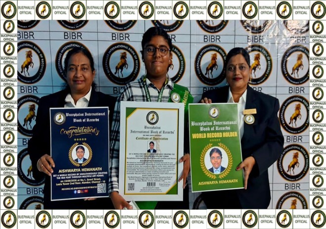 bucephalusinternationalbookofrecords, World records