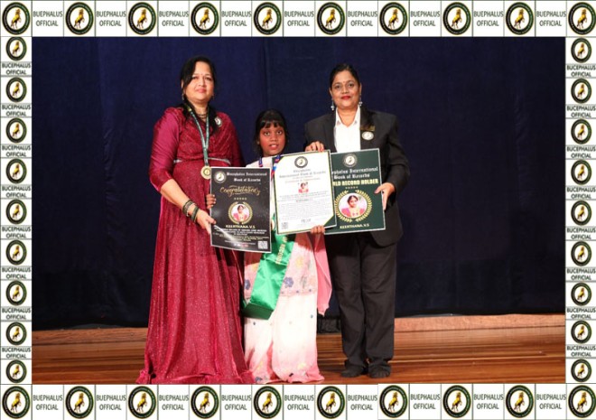 bucephalusinternationalbookofrecords, World records