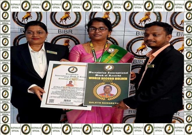 bucephalusinternationalbookofrecords,Individual records