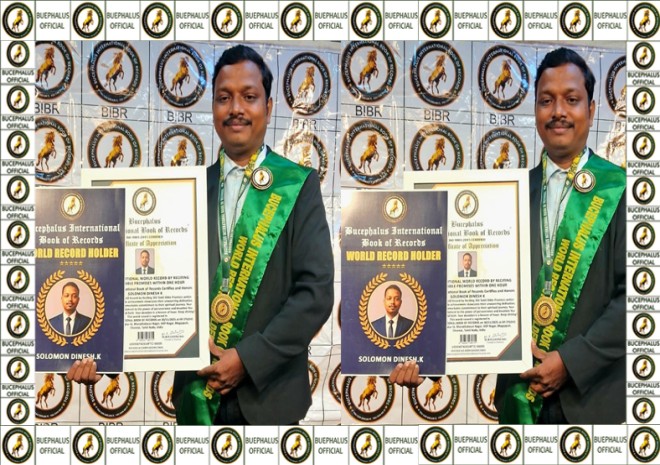 bucephalusinternationalbookofrecords, World records