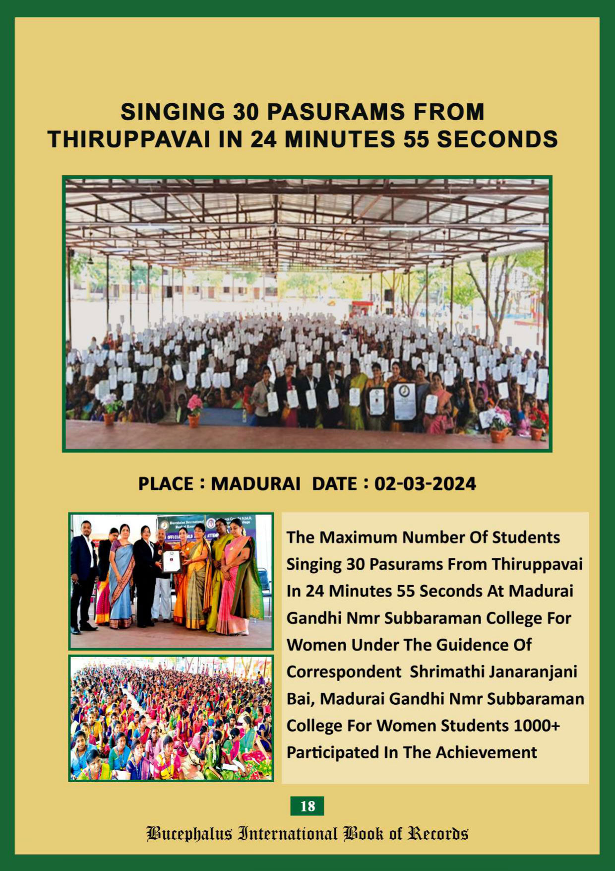 bucephalus international book of records