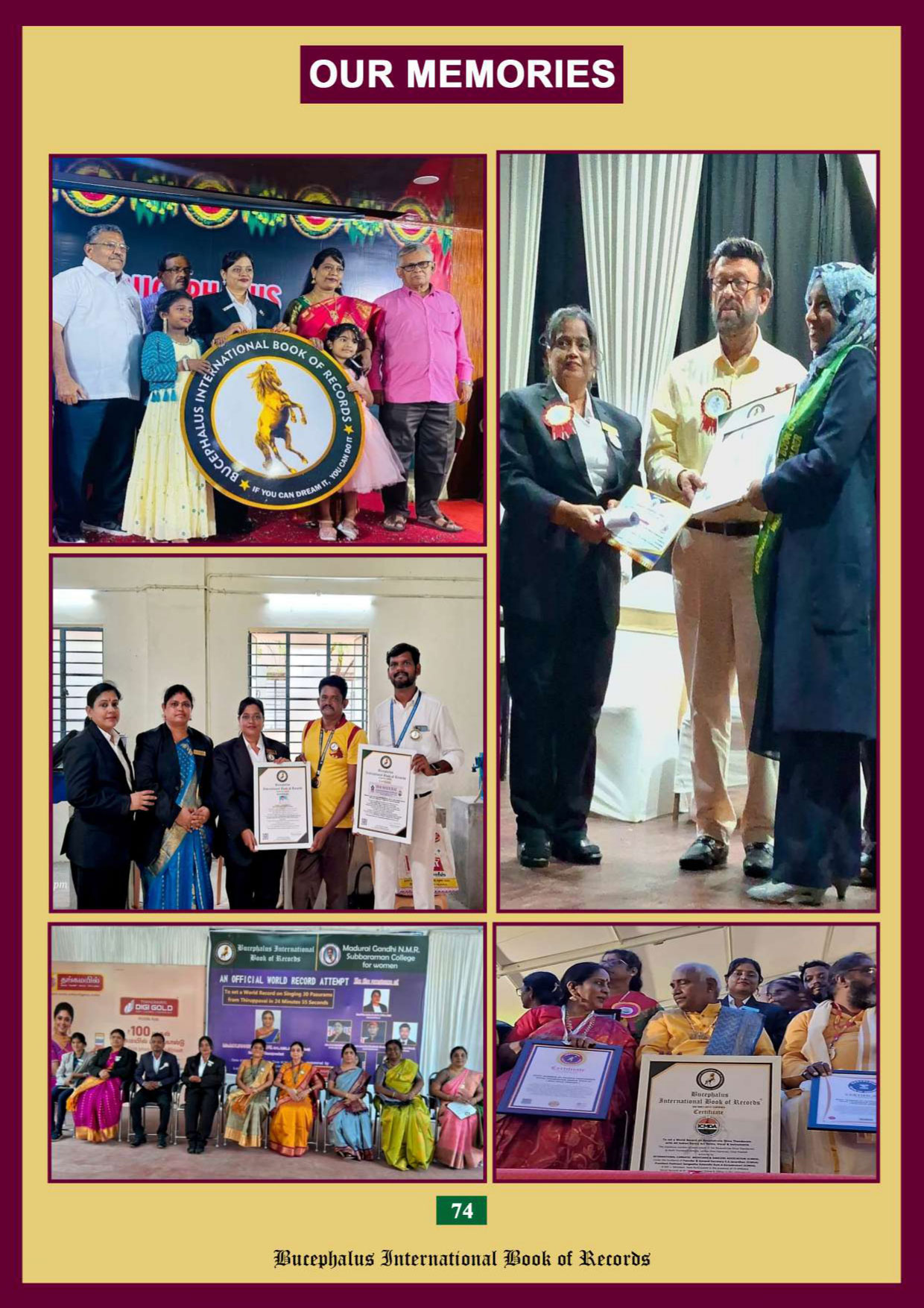 bucephalus international book of records