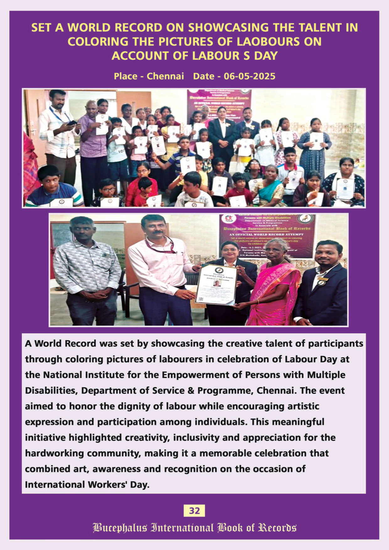 bucephalus international book of records