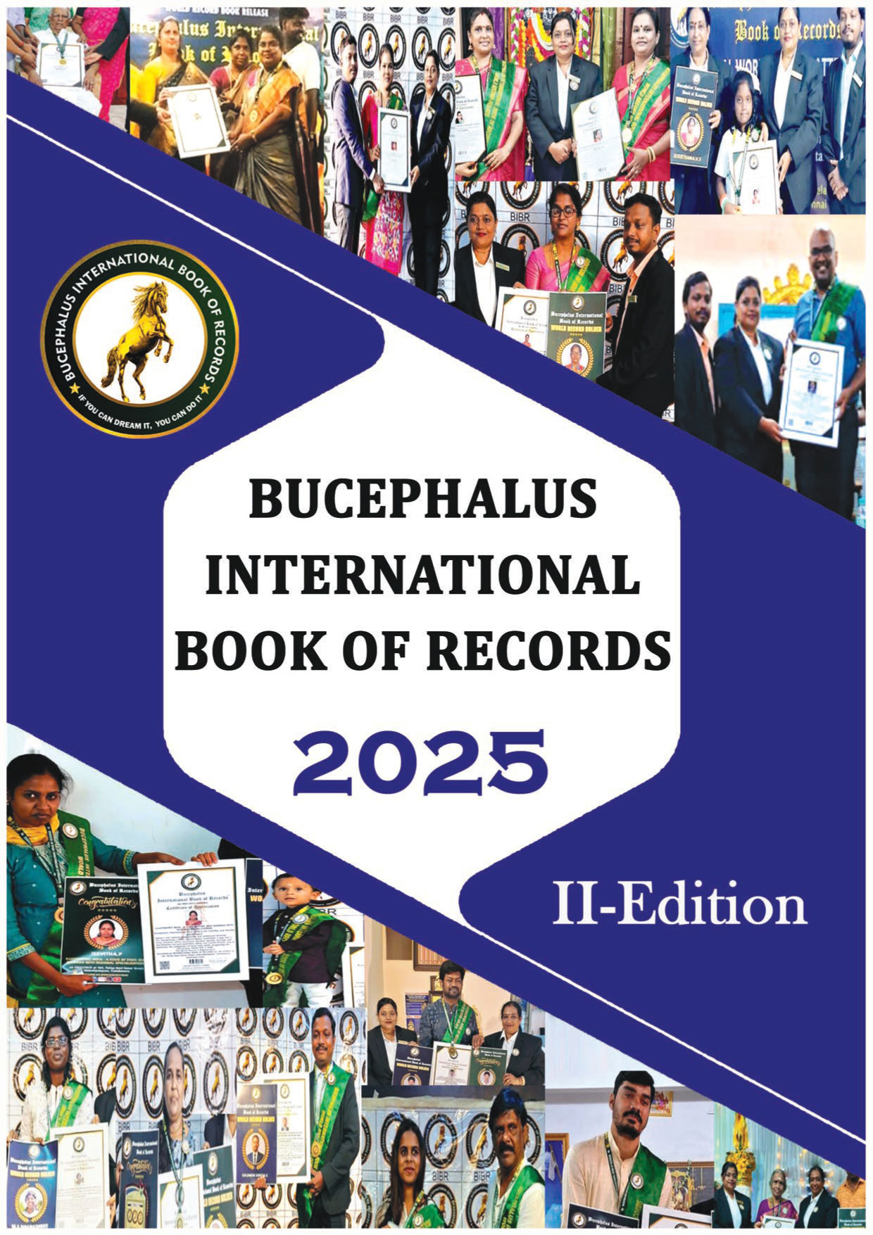 bucephalusinternationalbookofrecords,Individual records